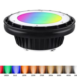 thumb PAR36 регулируемая, G53, 12V, RGBCW, 36/60°, 13W