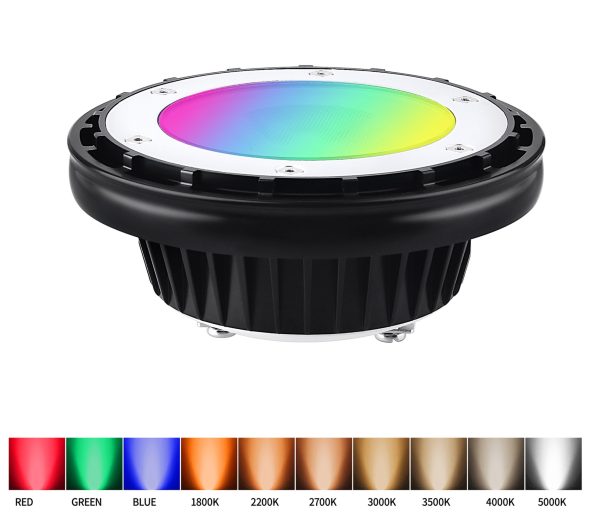 thumb 1 PAR36 регулируемая, G53, 12V, RGBCW, 36/60°, 13W